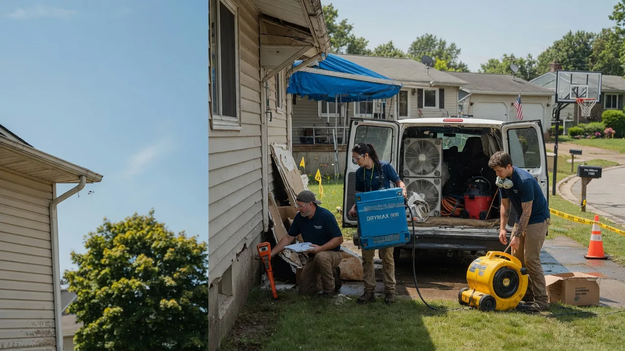 Ceiling Leak Cleanup in Pleasant Mount, PA near me